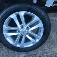 RUOTA IN LEGA+PNEU-MIS 215/R17+KIT X NISSAN JUKE