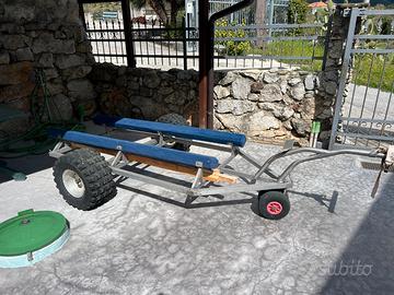 Carrello moto d’acqua in Acciao Inox.  2 disponibi