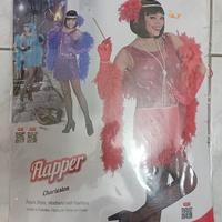 vestito charleston  rosso