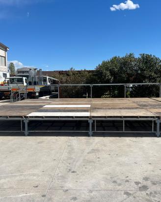 Palco modulare 2x2h0,60