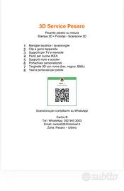 Rifaccio pezzi di plastica  rotti  con stampa 3D -