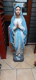 statua di madonna di Lourdes alta 120 cm