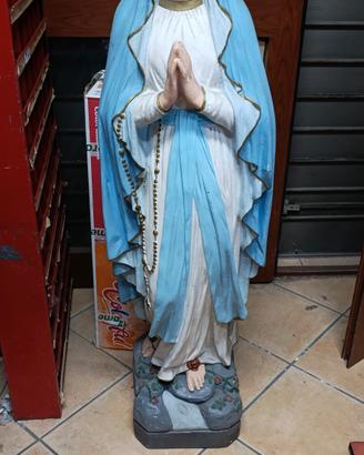 statua di madonna di Lourdes alta 120 cm