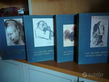 Disegni d'arte 4 volumi Bompiani