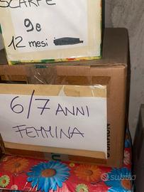 Scatola bimba 6/7 anni