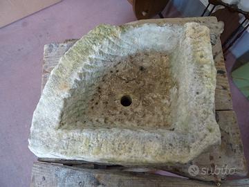 Lavello in marmo di carrara antico