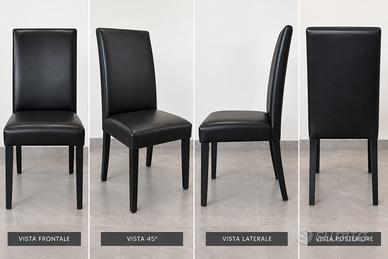 Sedie professionali BIEMME in vera pelle – ristoro