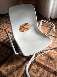 Sedia girevole per vasca