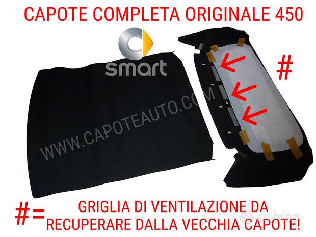 Capote Originale Smart 450 Fortwo NUOVA nero