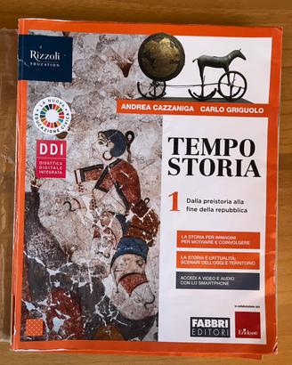 Libro scuola superiore - Tempo Storia