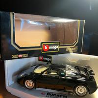 Bugatti EB110 1/18 Bburago Metal Diamonds