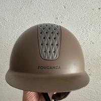 Caschetto equitazione Fouganza (tg. 55)