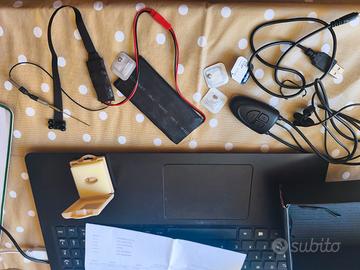 microauricolare collana ad induzione microcamera