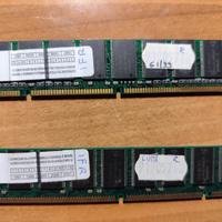 Set RAM Vintage Siemens PC100 SDRAM 64MB (2x32MB)