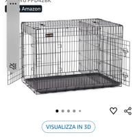 Gabbia per cani nuova