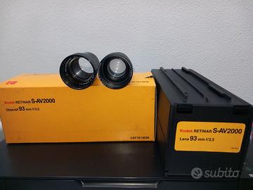 OBIETTIVO HEIDOSMAT 2,8/85 - OBIETTIVO 2,5/90