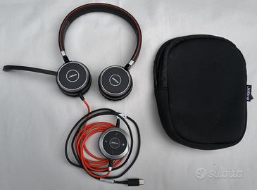 Cuffie Jabra Evolve 40 MS + Controller USB-C