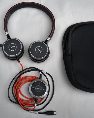 Cuffie Jabra Evolve 40 MS + Controller USB-C