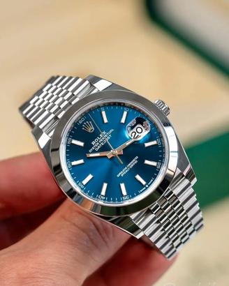 🔵Rolex Datejust 41 Blu Jubilee 2026 NUOVO 126300 🔵