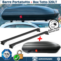 Baule Box Tetto con BARRE Portatutto per MG HS