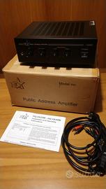 AMPLIFICATORE AUDIO FILODIFFUSIONE 100V 70V 8 OHM 