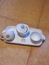 Servizio caffè ceramica grottaglie