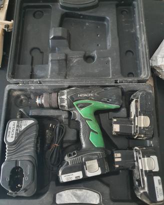 Hitachi avvitatore trapano battente DV 18 DCL2