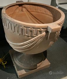 Grande Vaso da esterni in coccio