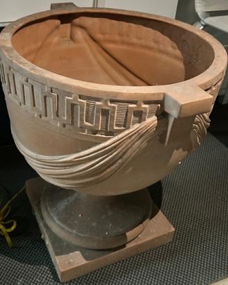 Grande Vaso da esterni in coccio