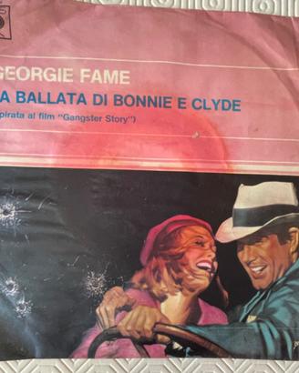 Disco 45 giri  ballata di Bonnie & Clyde