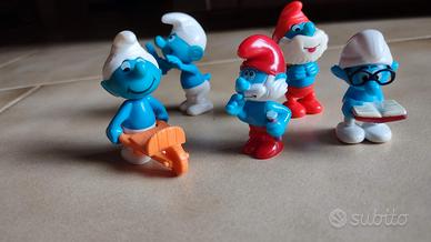 I Puffi set personaggi/ miniature