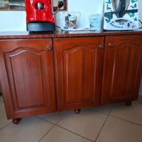 Madia in legno 3 ante 122x72x44