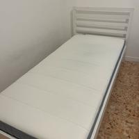 Letto singolo 90x200 ikea con materasso