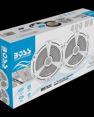casse nautiche boss marine 400W MR752 nuove 