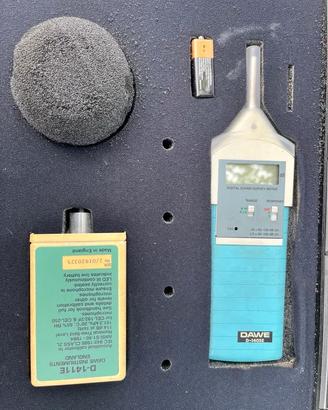 Fonometro Kit misurazione acustica Dawe
