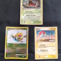 LOTTO CARTE POKEMON anni 2006-2008