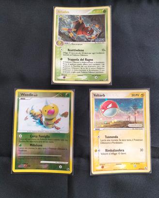 LOTTO CARTE POKEMON anni 2006-2008