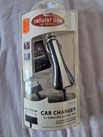 Cellularline/Caricabatteria x Auto per Samsung Tab