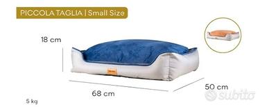 cuccia piccola sfoderabile