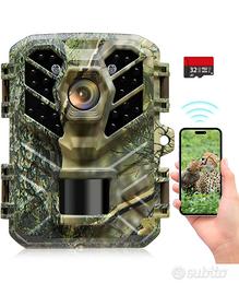 Trailcam Fototrappola wifi app mini