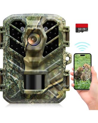 Trailcam Fototrappola wifi app mini