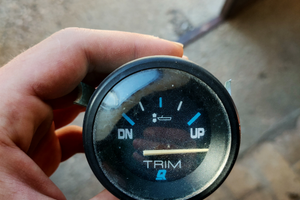 Indicatore trim mercury