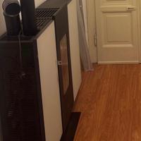 Stufa pellet 9 kW marca Cadel Wall slim