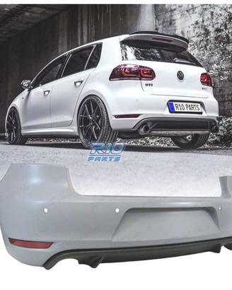 PARAURTI POSTERIORE VOLKSWAGEN VW GOLF 6 08- LOOK 