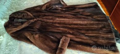 pelliccia di visone lunga