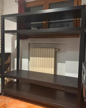 Mobile porta tv Ikea alto con rotelle