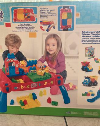 Mega Block tavolino costruzioni