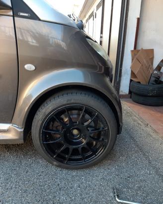 CERCHI IN LEGA DA 16 E 17 CON GOMME SMART  450 451