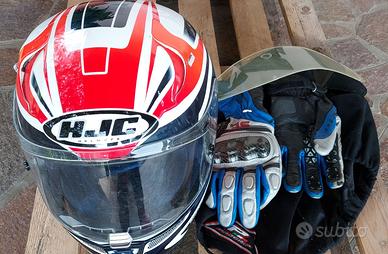 Casco taglia M 58  e guanti St pro Xl