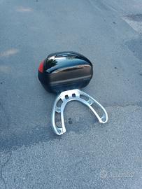 porta bauletto più bauletto Yamaha city 125